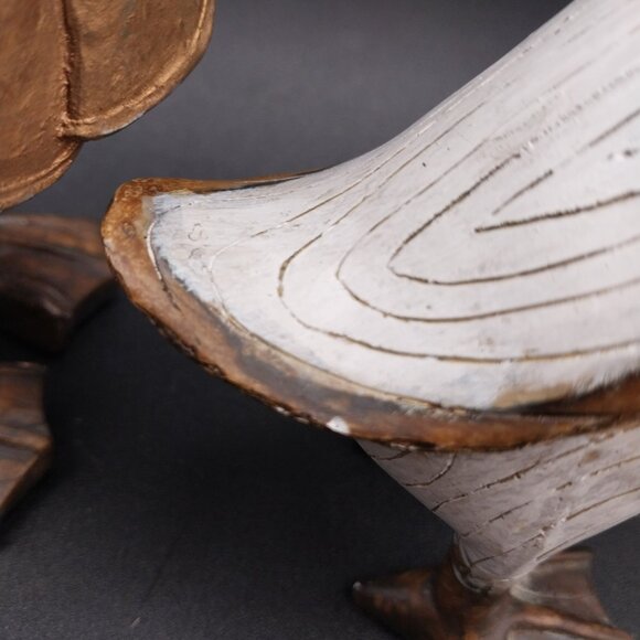 Set of 3 Rustic Tii Christmas Santa ducks - Picture 7 of 11